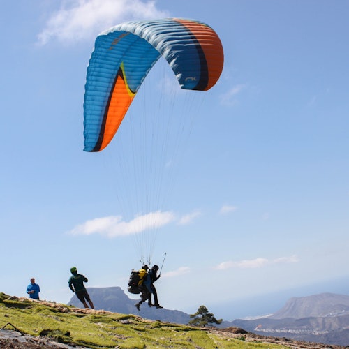 Tenerife: High Performance Paragliding Flight