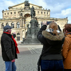 before the Semperoper