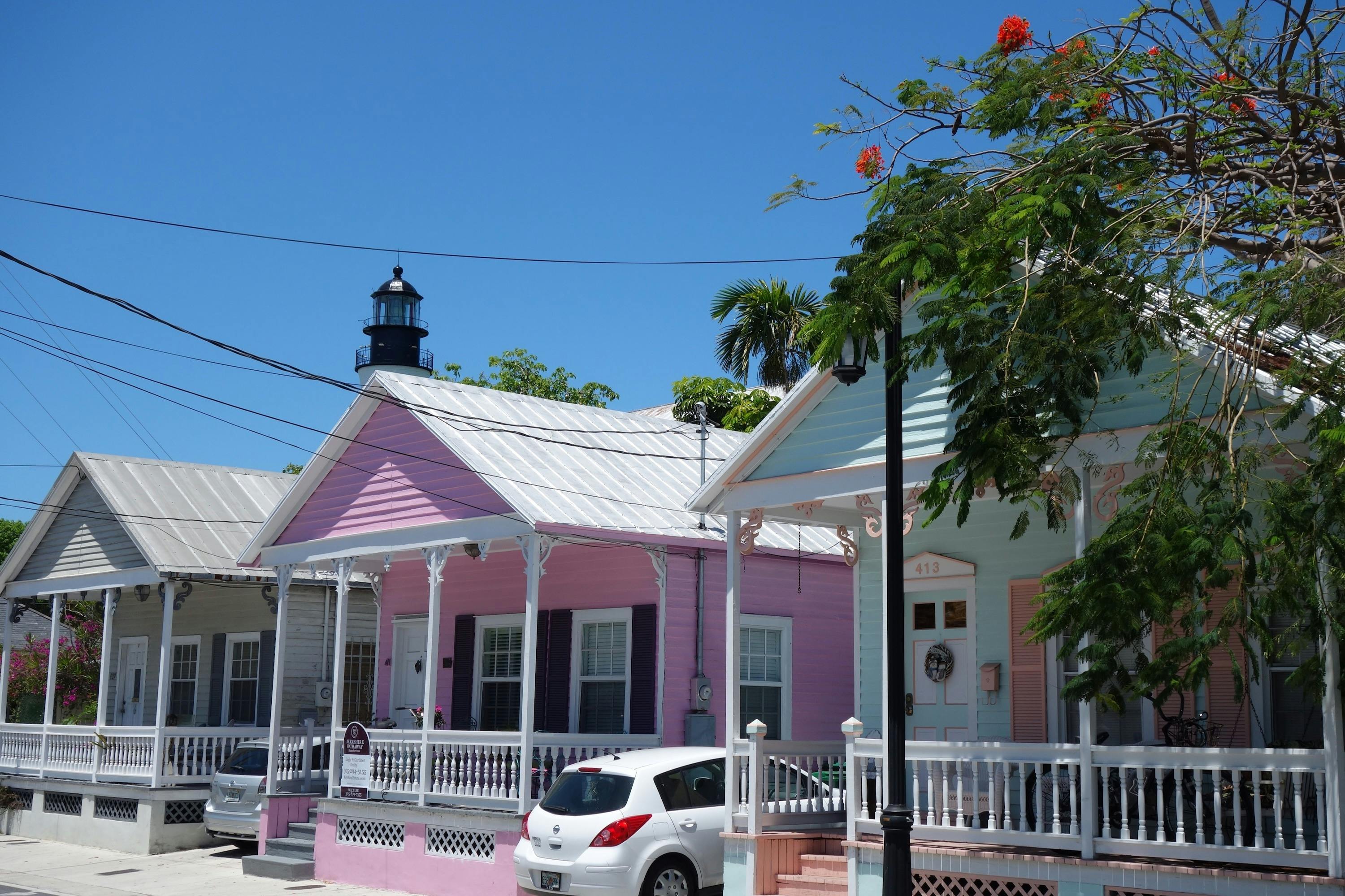Colorful Houses in Key West
