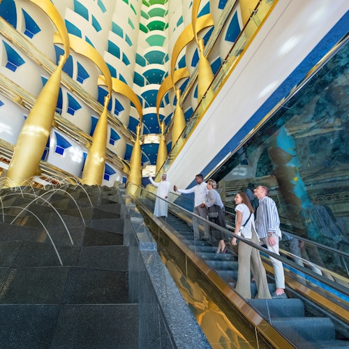 Visita al interior del Burj Al Arab