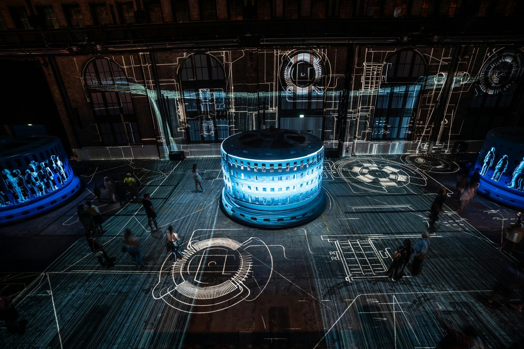 Espectacle nocturn Corrents: "El poder del Niàgara transformat"