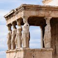 Het portaal van de maagden in Akropolis