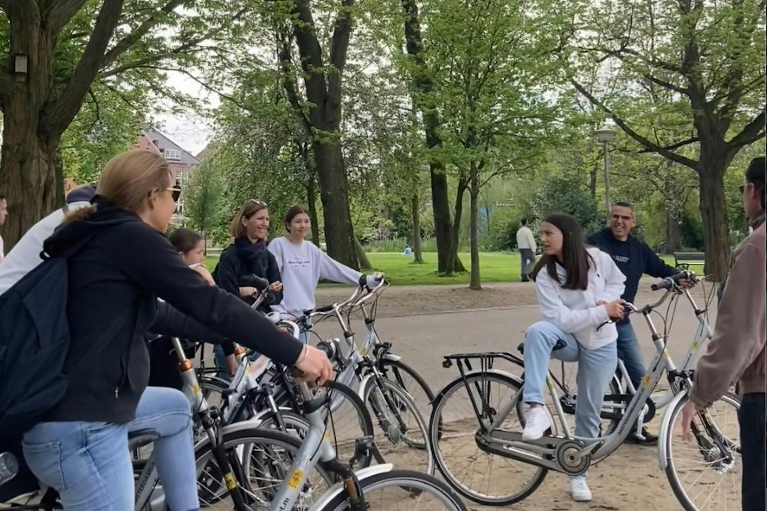 Begeleide fietstour in het Frans