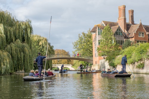 Cambridge University Punting Tour Led By University Students