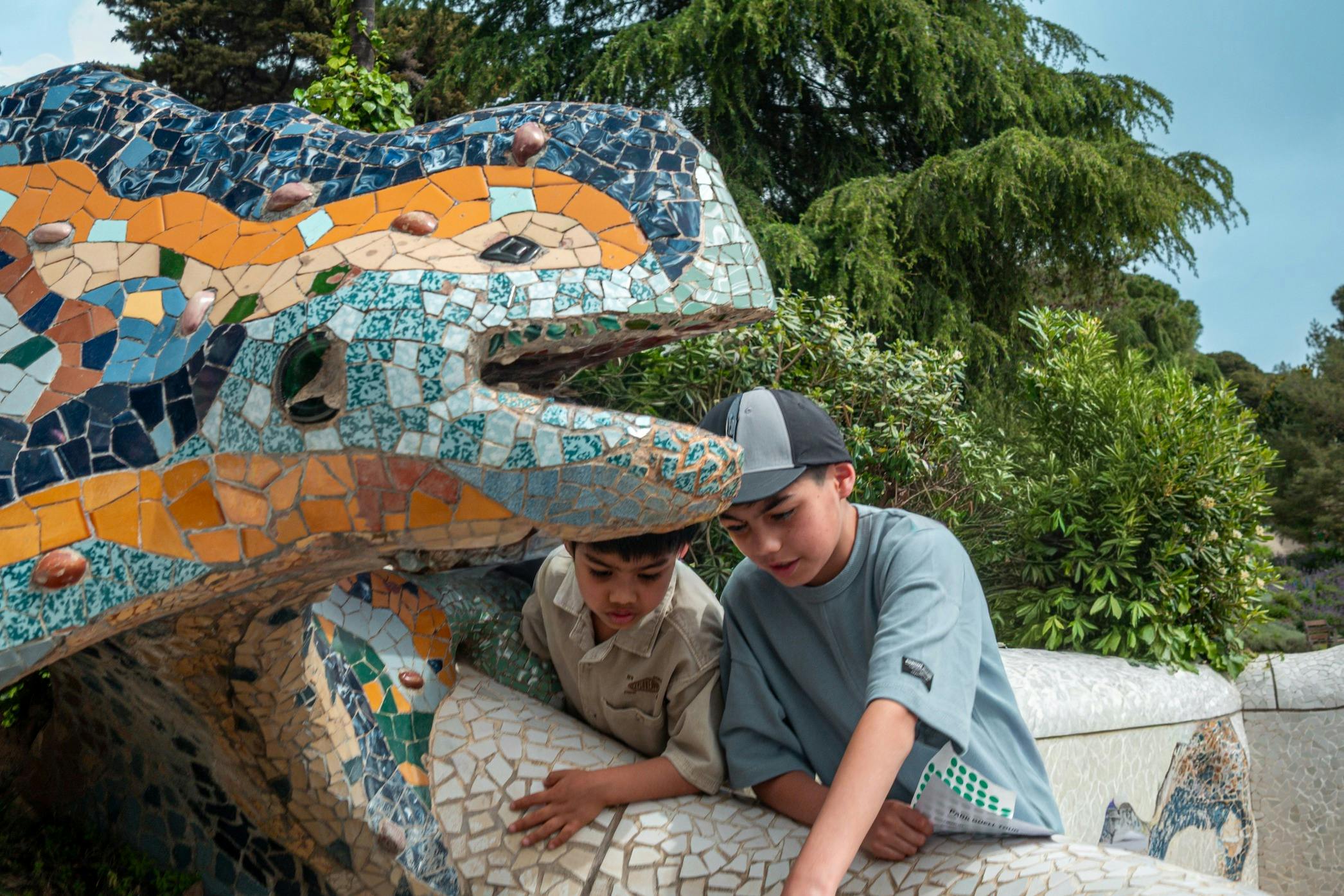 Park Güell: Small Group Guided Tour for Kids & Families 3