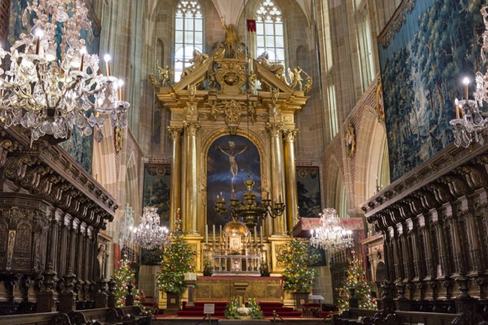 Interior of the cathedral