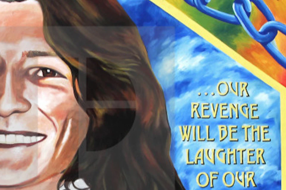 Bobby Sands Mural Fall Road
