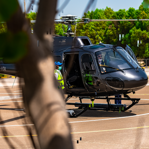 ドバイ風景ヘリコプターツアー： 12分の象徴的な乗り物(即日発券)