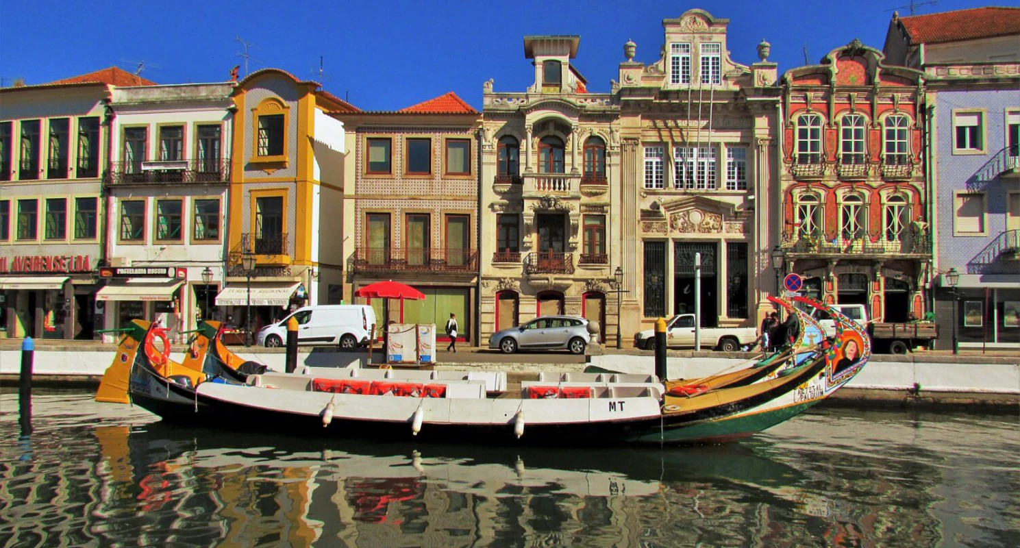 Aveiro: excursão de meio dia desde o Porto com passeio de barco