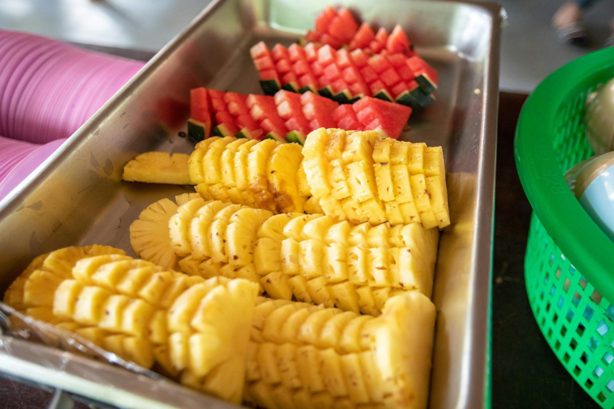 Delicious fresh fruits