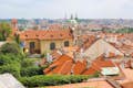 Vue du château de Prague