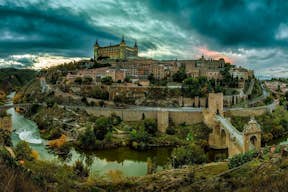 Panoramautsikt över Toledo
