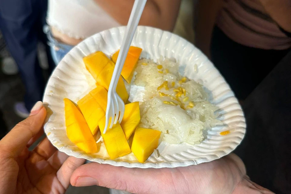 Mango sticky rice