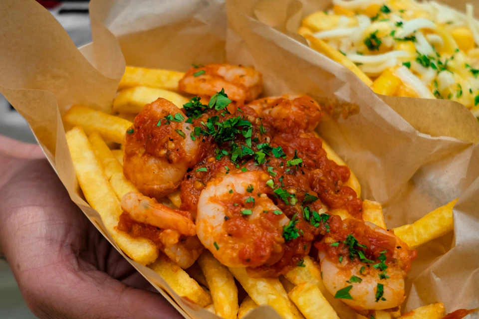 salchipapas