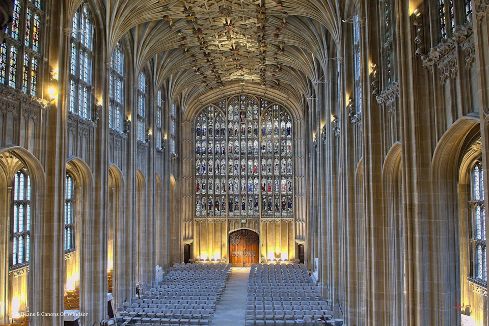 Inside St George's Chapel
