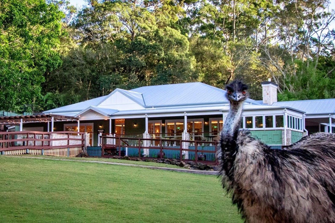 The Homestead, a luxury event and dining venue.