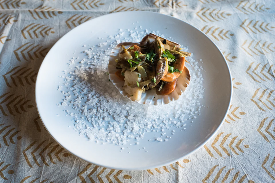 Plato de muestra