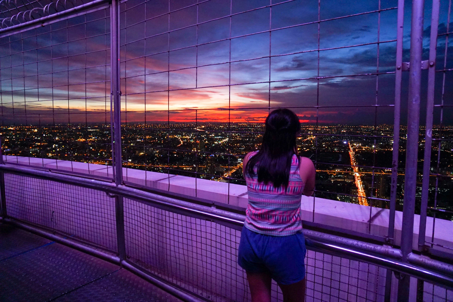 Baiyoke Sky Hotel: Admission Ticket + 81st Floor Balcony Buffet Breakfast