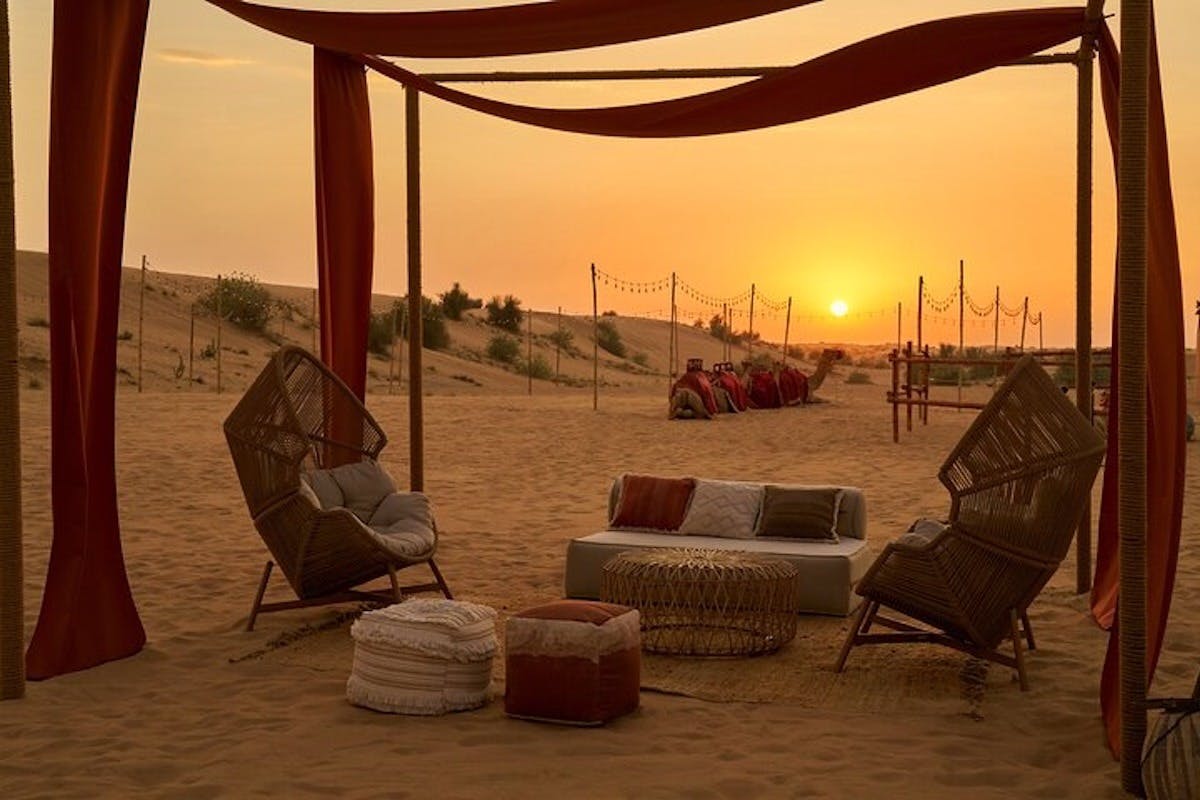 Noble Adventure Camp - Private VIP Gold zitplaatsen Desert Dining / Exclusieve VIP Platinum met live entertainment