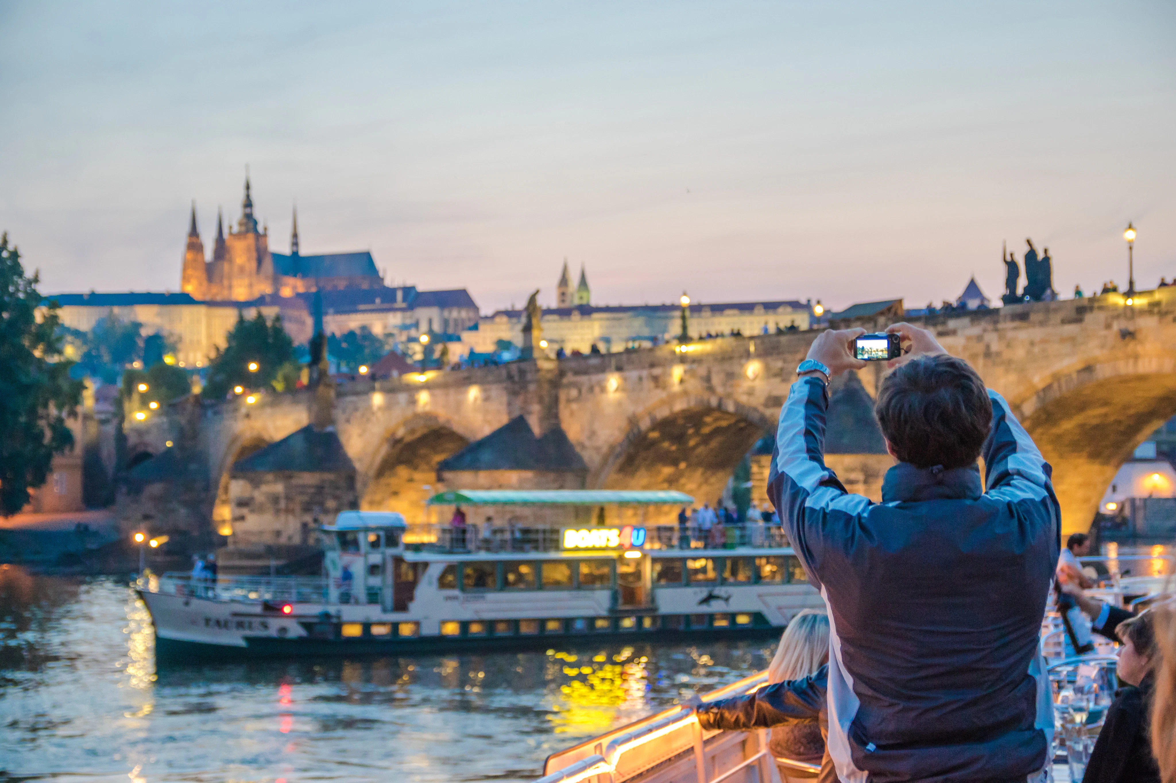 Prague: River Cruise + Dinner