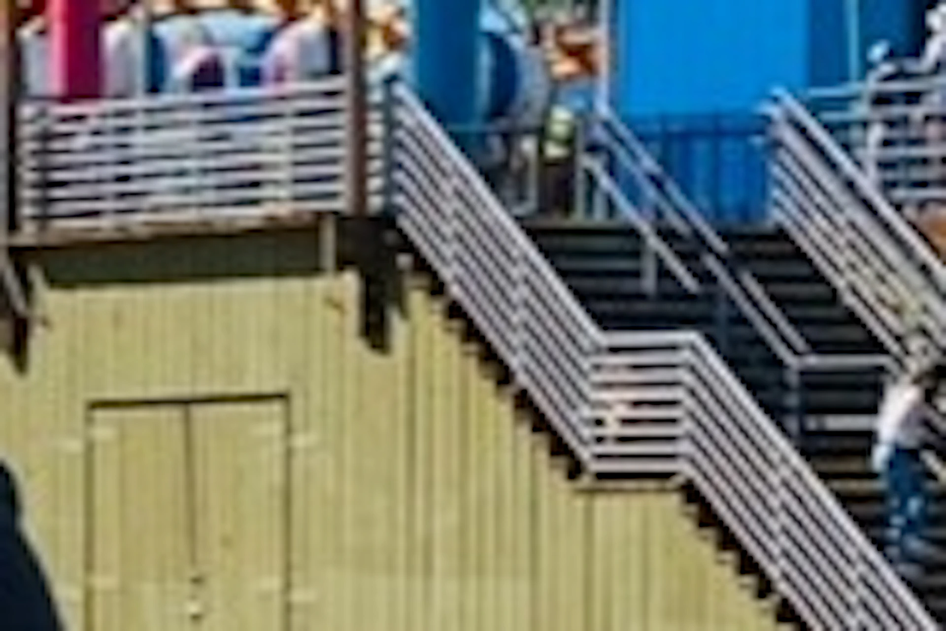 Group shot with Santa Monica Pier