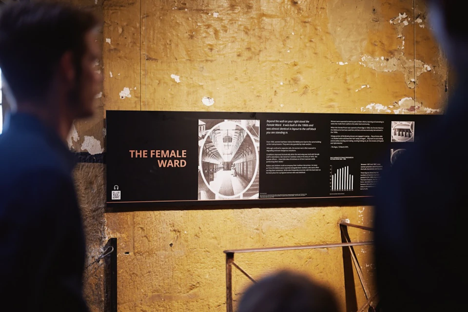 Exhibition of Women's and Children's History in Old Melbourne Gaol