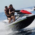 For couples, friends or family!
Alone or two on the jet ski (driver and passenger can swap)