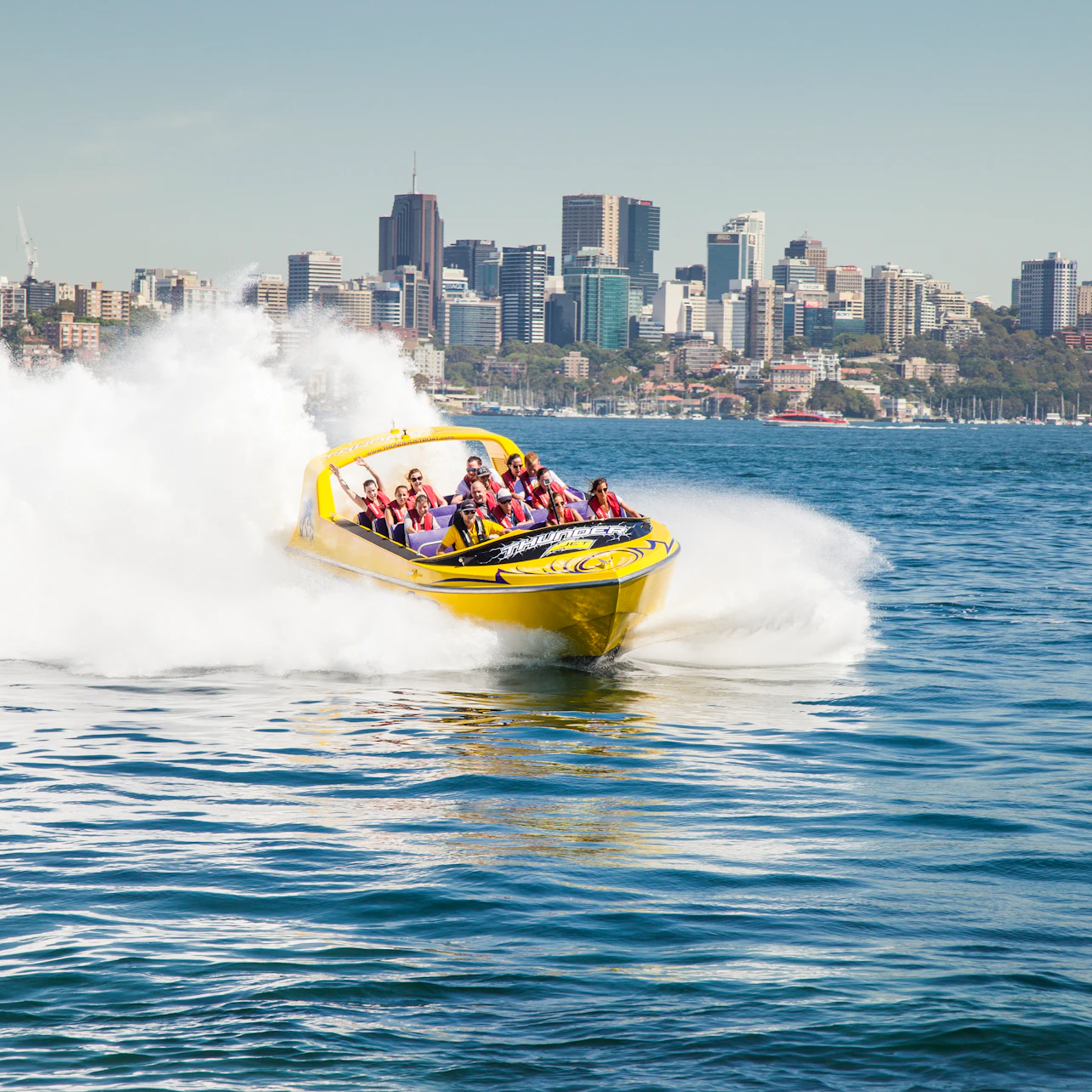 Thunder Jet: 30-Minute Thrill Ride on Sydney Harbour in Sydney β Tiqets