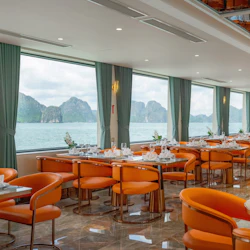 Ha Long Bay: 5-Star Leona Cruise + Sung Sot & Ti Top + Optional Transfer + Lunch 5