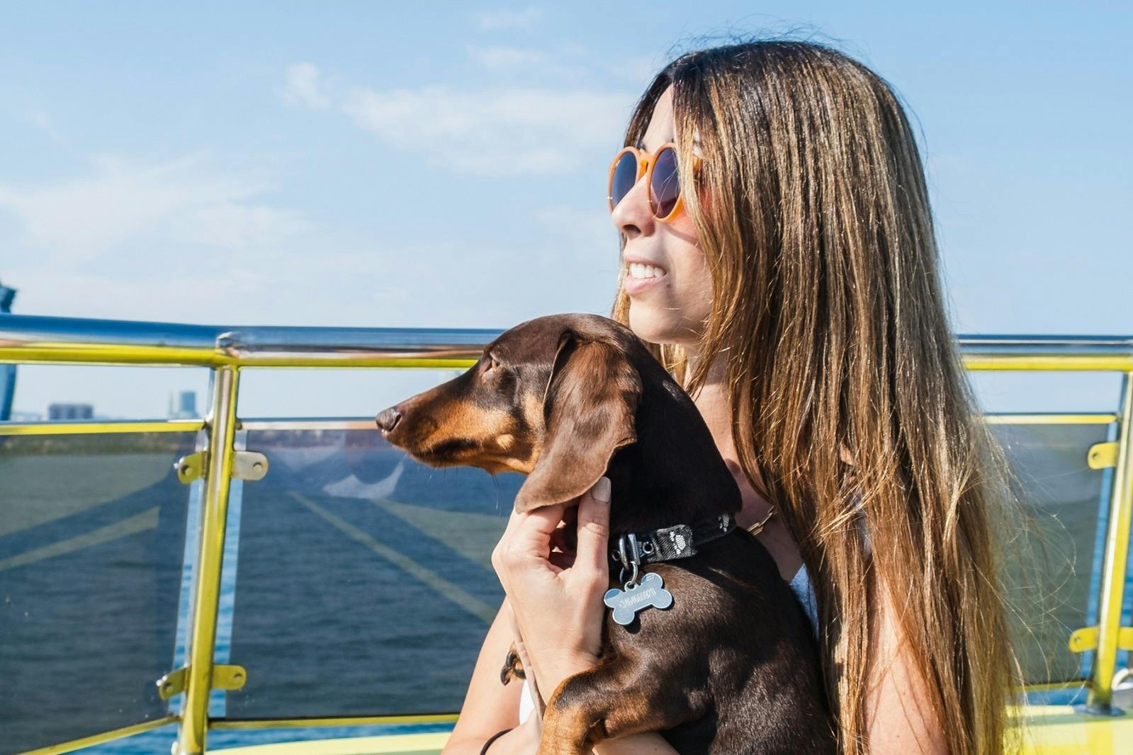 client et animal de compagnie