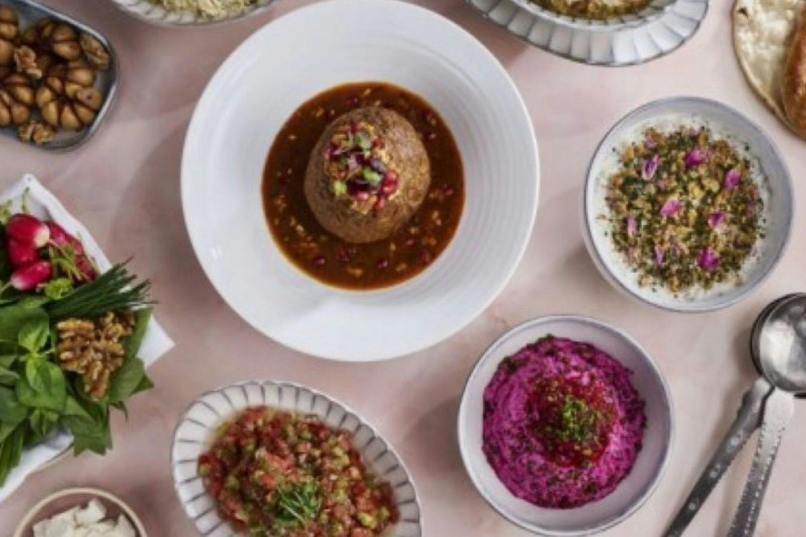 Ariana的波斯厨房- 3道菜套餐