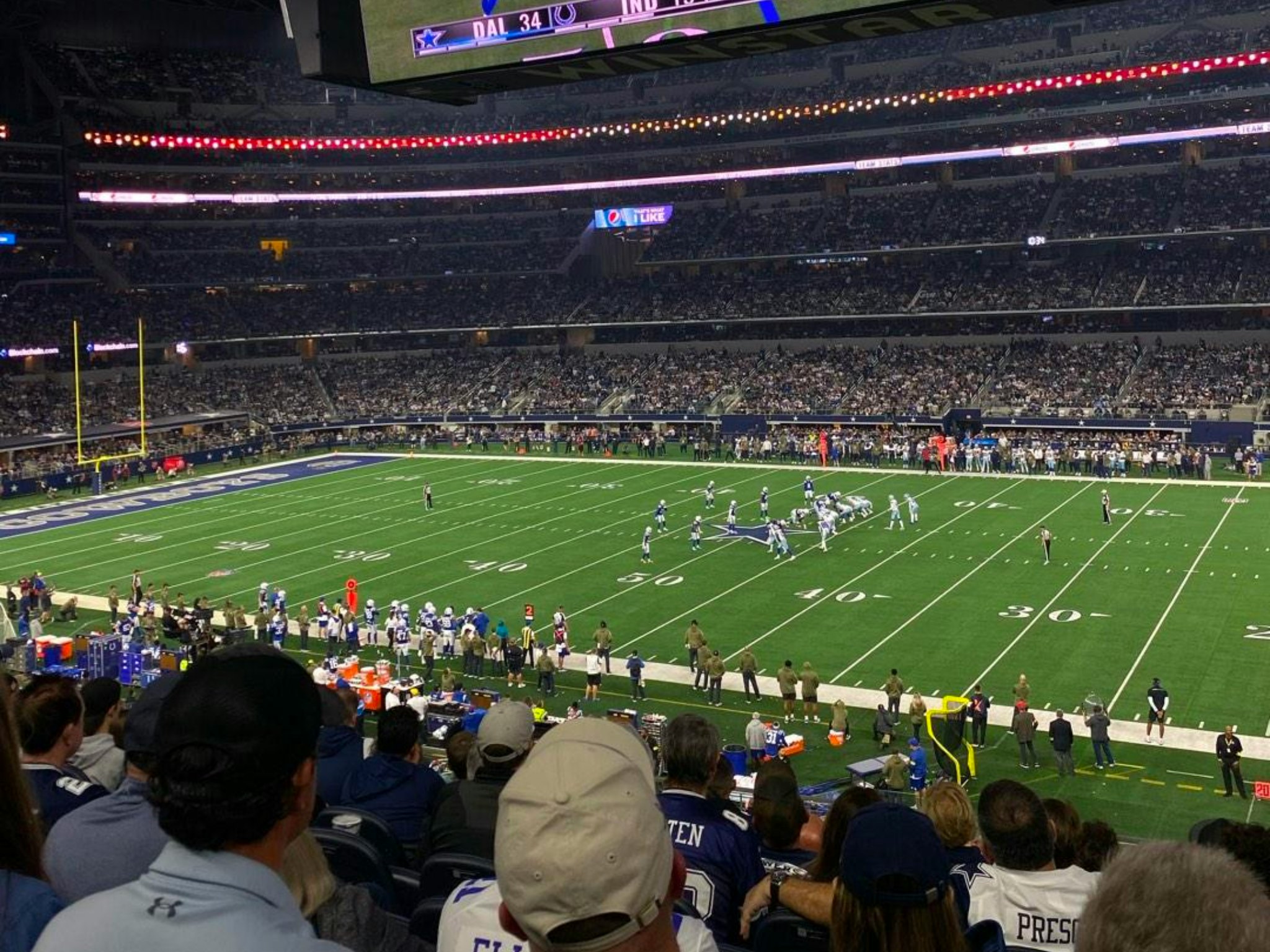 Estádio AT&T: Jogo de futebol americano do Dallas Cowboys