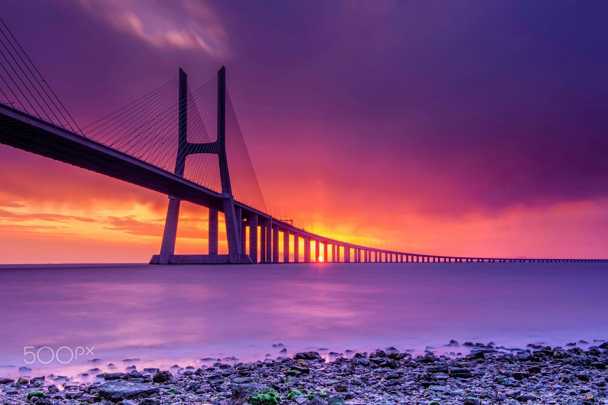 Most Vasco da Gama w Lizbonie