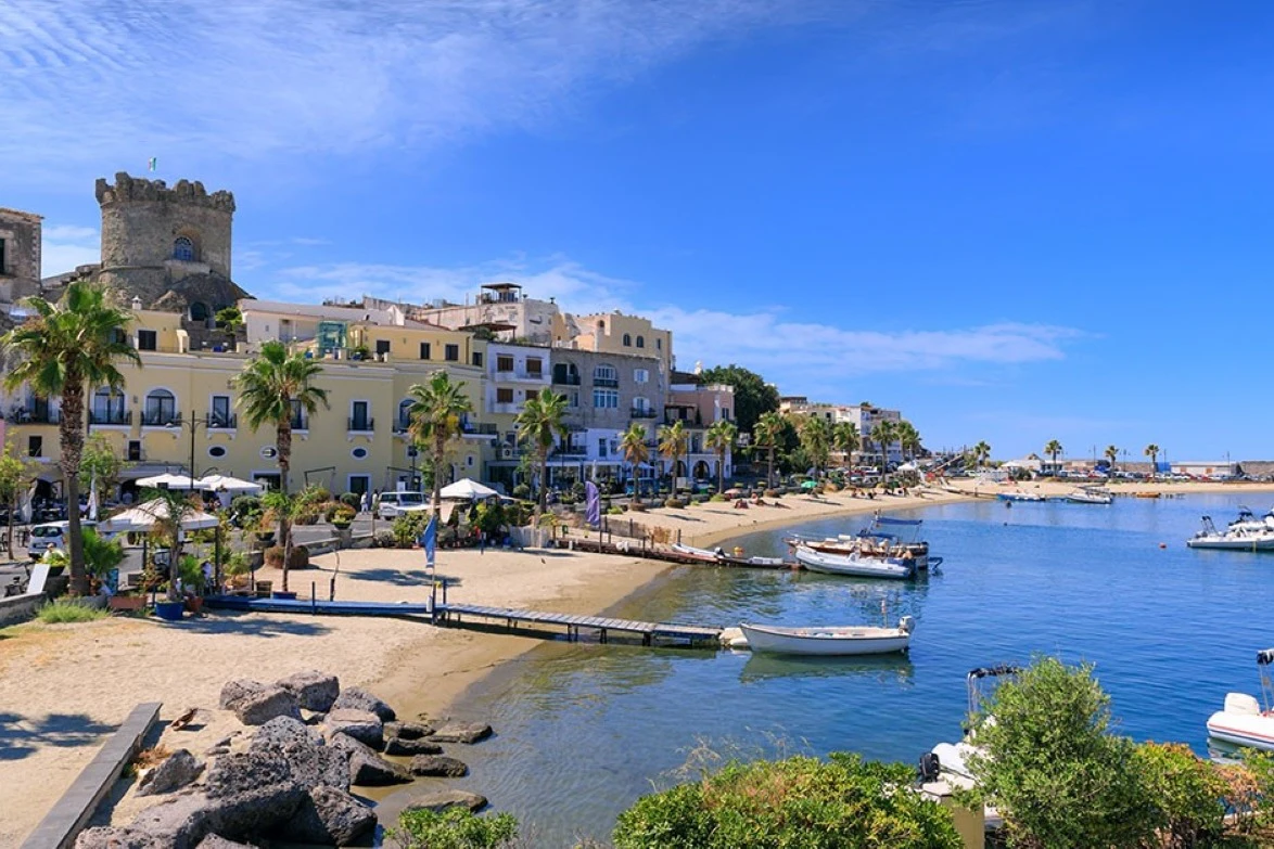 Forio: Day Trip + Hydrofoil Transfer from Naples with Optional Lunch