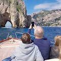 Explorando a costa de Capri