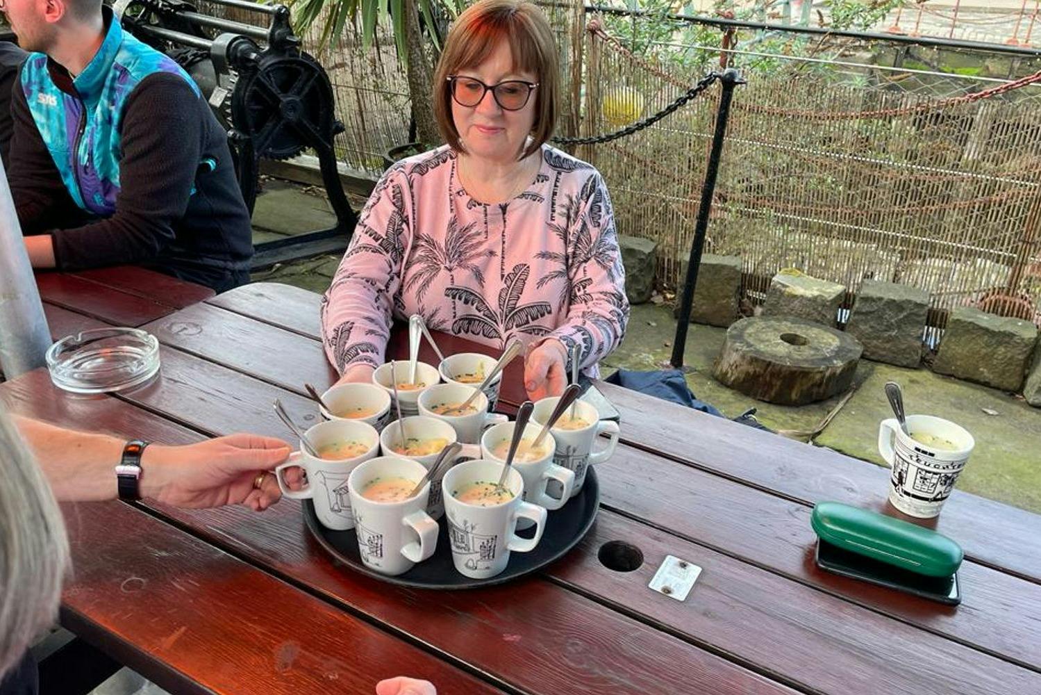 Degustazione di cibo