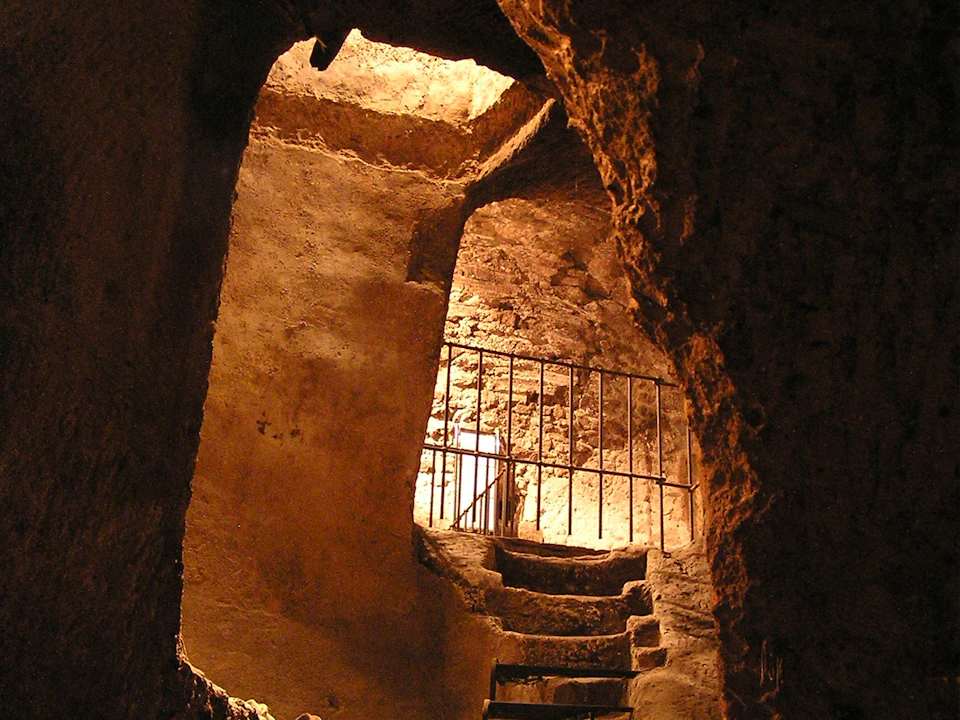 Etruscan cistern