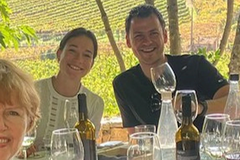 Lunch at a vineyard