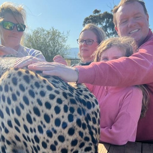 Excursión al vino de Cape Winelands y visita al guepardo