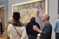 Guide, der viser Seurat's A Sunday on La Grande Jatte