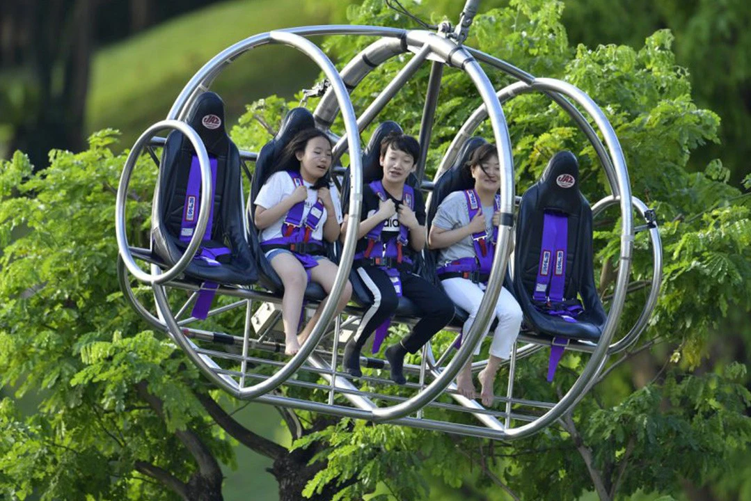 Slingshot Singapore - GX5 Extreme Swing | Book Tickets Online