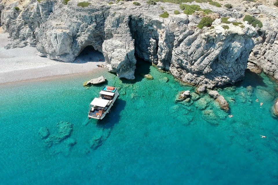 Faliraki: 3-Hour All-Inclusive Swimming Cruise