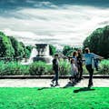 Πάρκο Vigeland με το σιντριβάνι στο φόντο