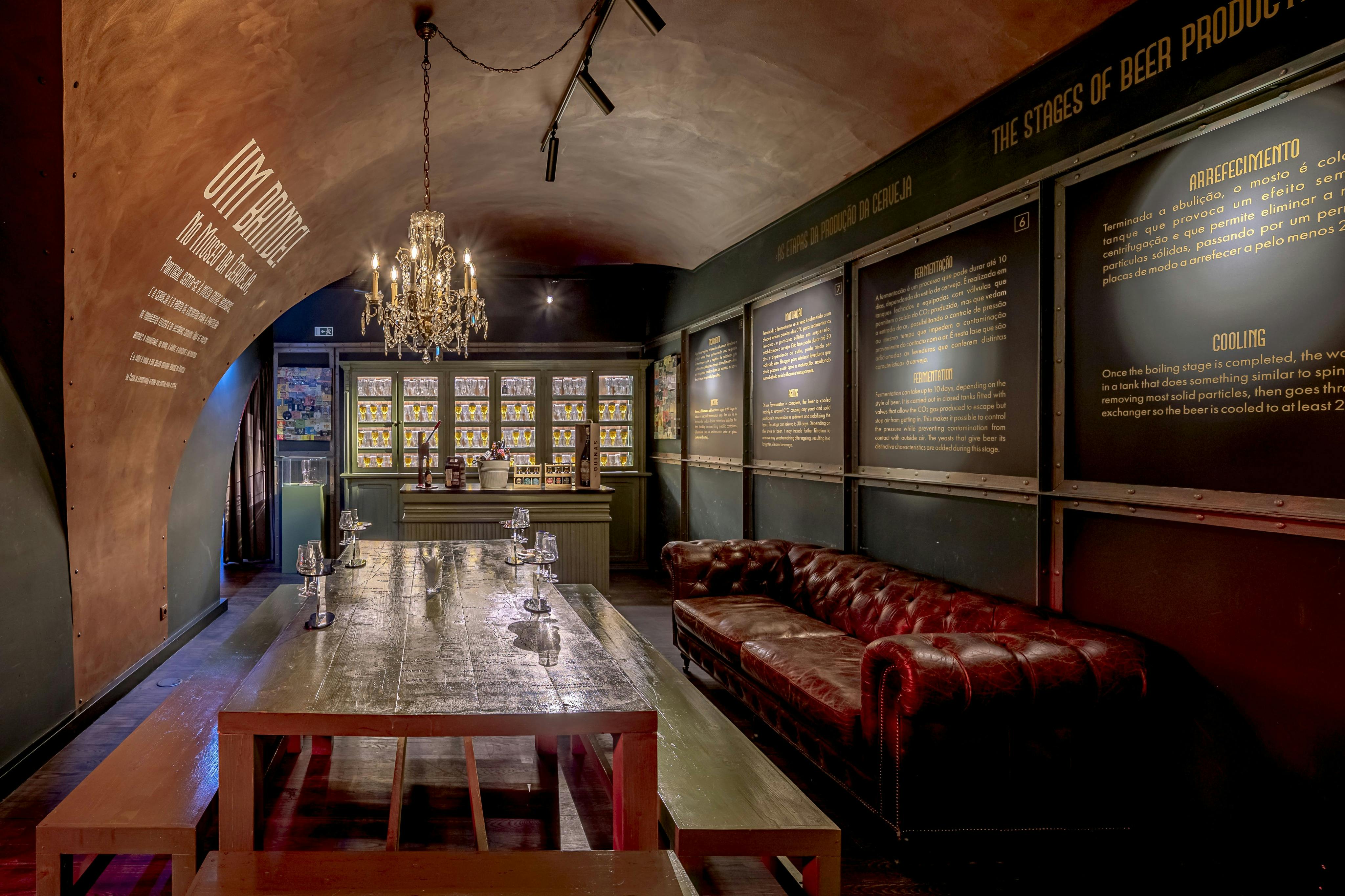 Beer Museum Lisbon: Entry Ticket + Audio Guide + Beer Tasting