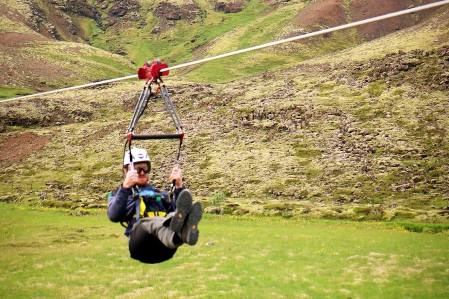Iceland Zipline Experience
