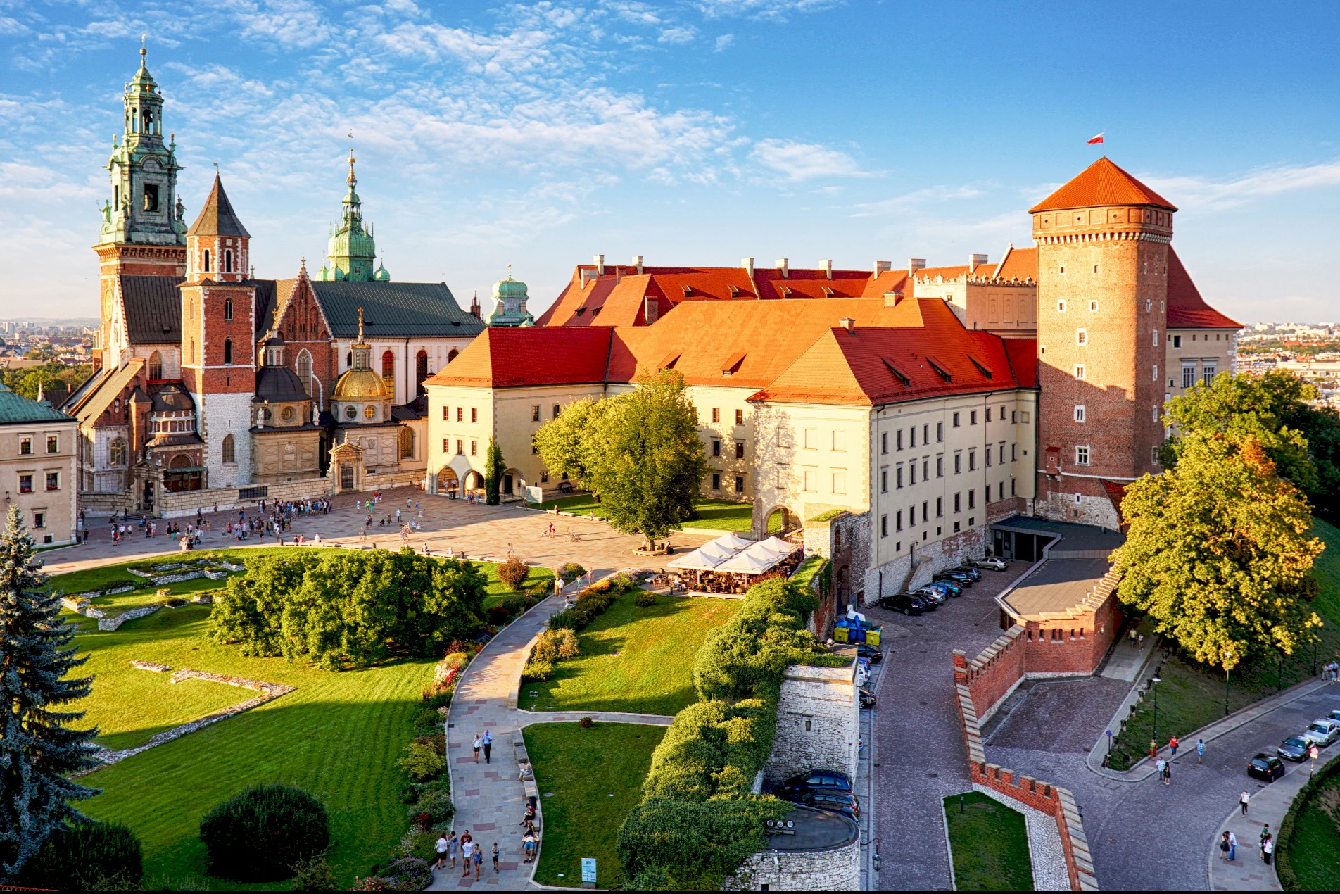 Visita guiada ao Castelo de Wawel: Interior & Subterrâneo (em inglês)