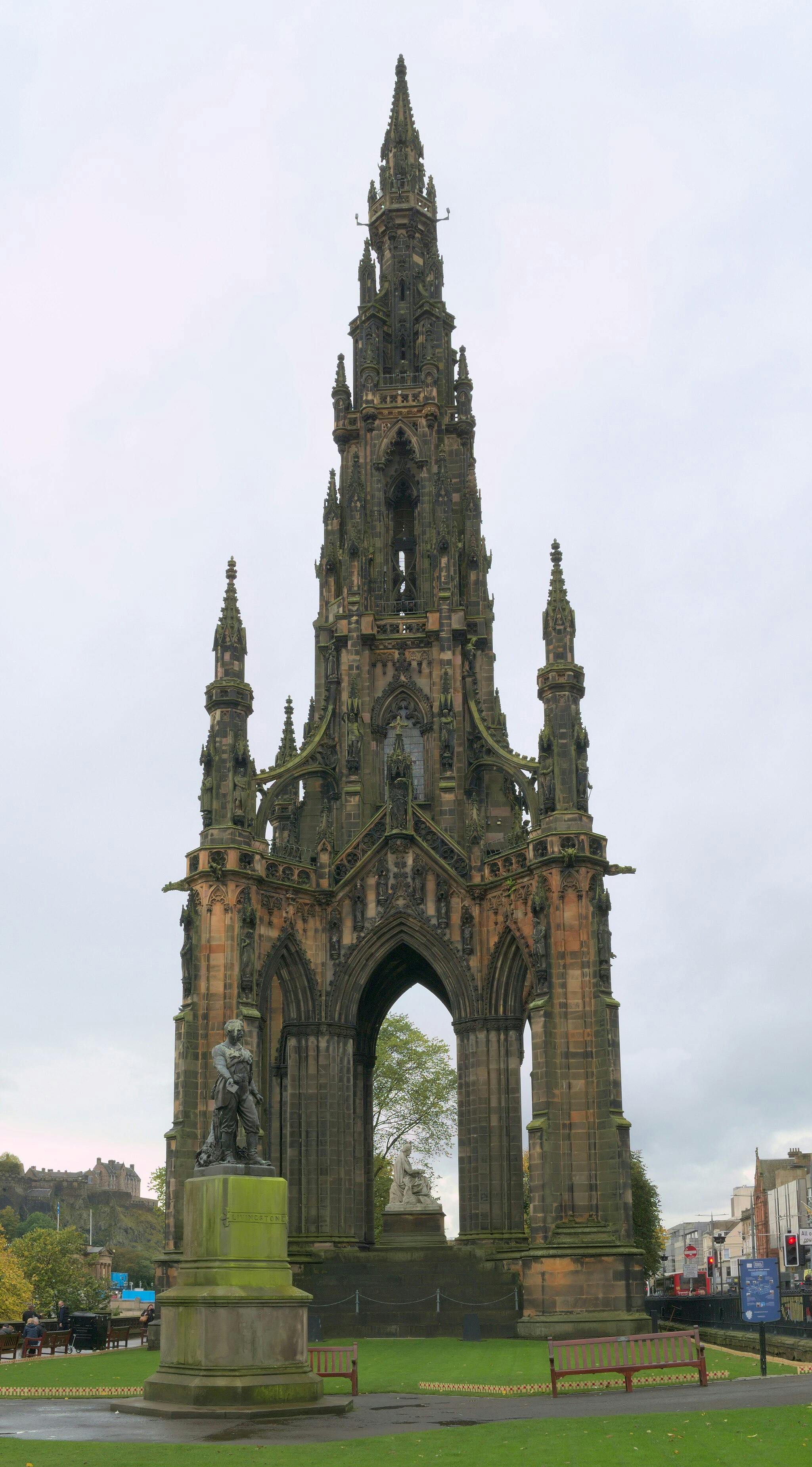 Scott Monument in Edinburgh