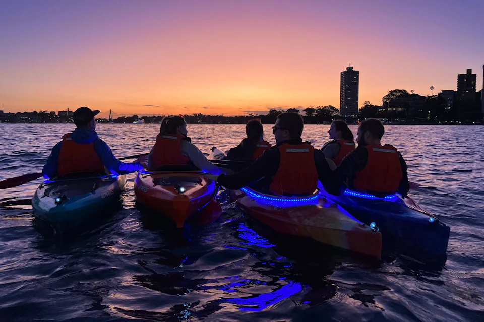 Enjoying dusk colours together