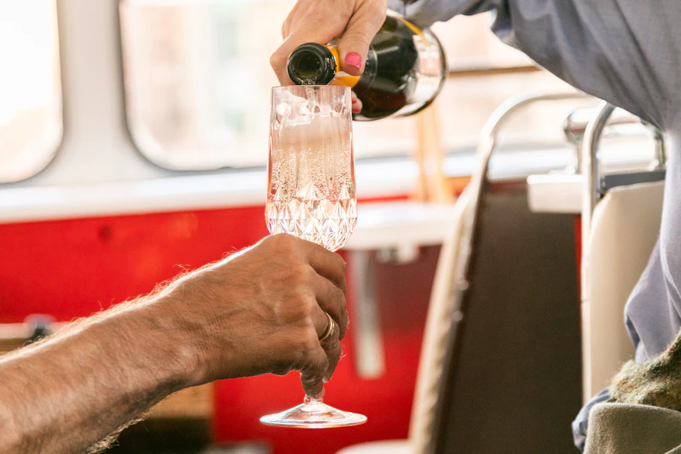 Glass of Prosecco