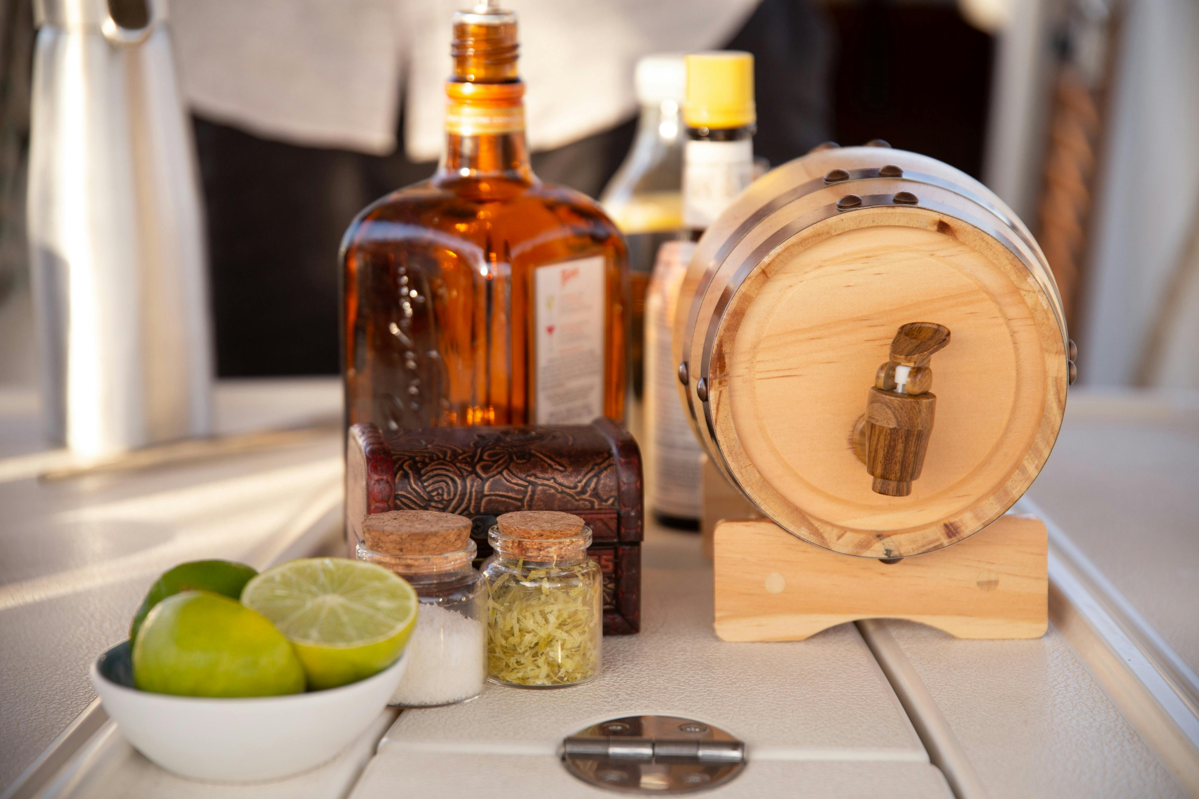 Sangria on a sailboat